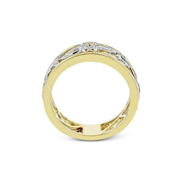 18k Two-tone Gold Diamond Fashion Ring Image 2 Saxons Fine Jewelers Bend, OR