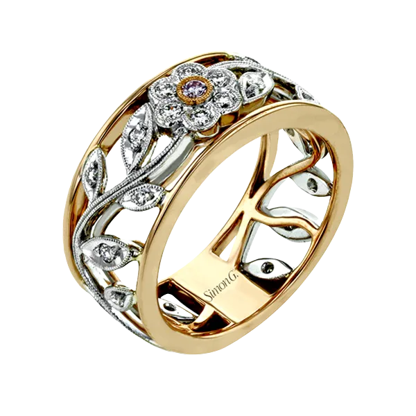Rose gold diamond fashion ring on sale