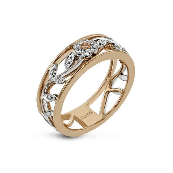 18k White & Rose Gold Diamond Fashion Ring Quenan's Fine Jewelers Georgetown, TX