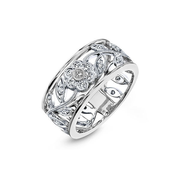 Platinum Diamond Fashion Ring Quenan's Fine Jewelers Georgetown, TX