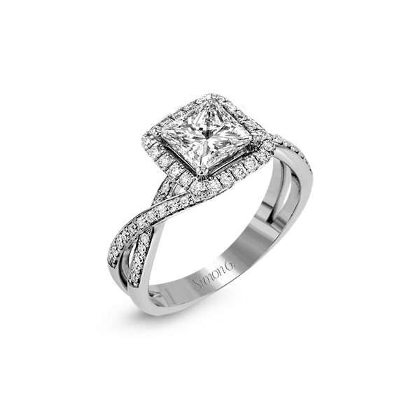 Platinum Semi-mount Engagement Ring The Diamond Shop, Inc. Lewiston, ID
