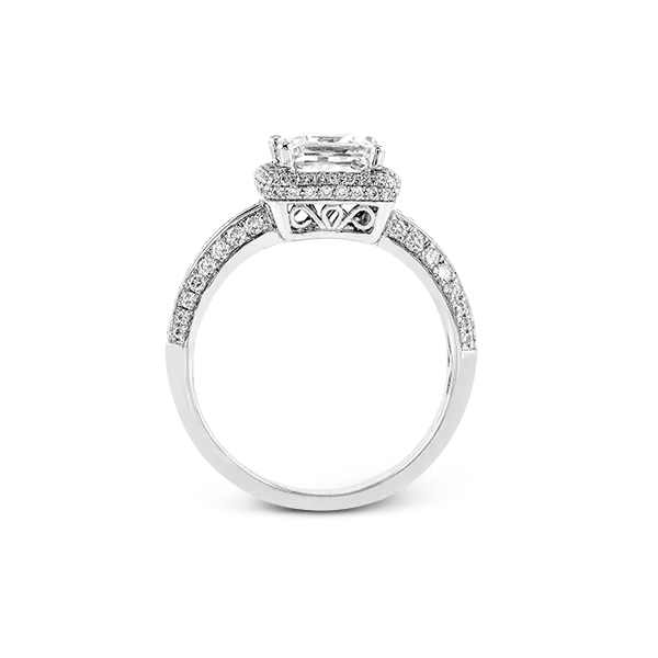 White gold semi mount 2025 rings