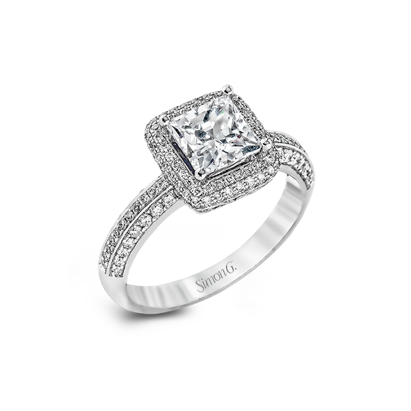 Platinum Semi-mount Engagement Ring TNT Jewelers Easton, MD