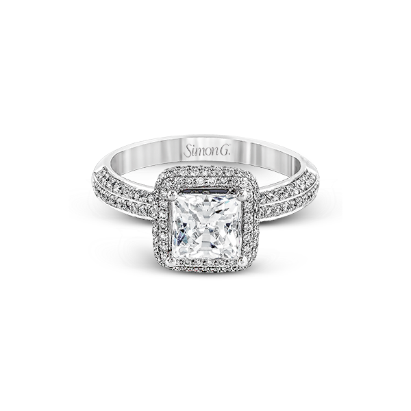 Platinum Semi-mount Engagement Ring Image 2 Van Scoy Jewelers Wyomissing, PA