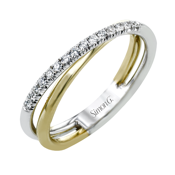 18k Two-tone Gold Diamond Fashion Ring Dondero's Jewelry Vineland, NJ