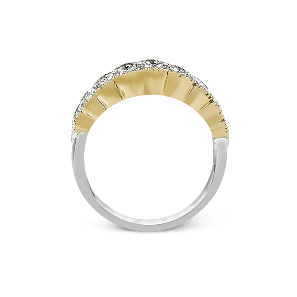 18k Two-tone Gold Diamond Fashion Ring Image 3 Almassian Jewelers, LLC Grand Rapids, MI