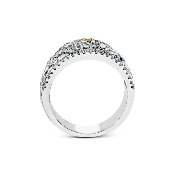 18k Two-tone Gold Diamond Fashion Ring Image 3 James & Williams Jewelers Berwyn, IL