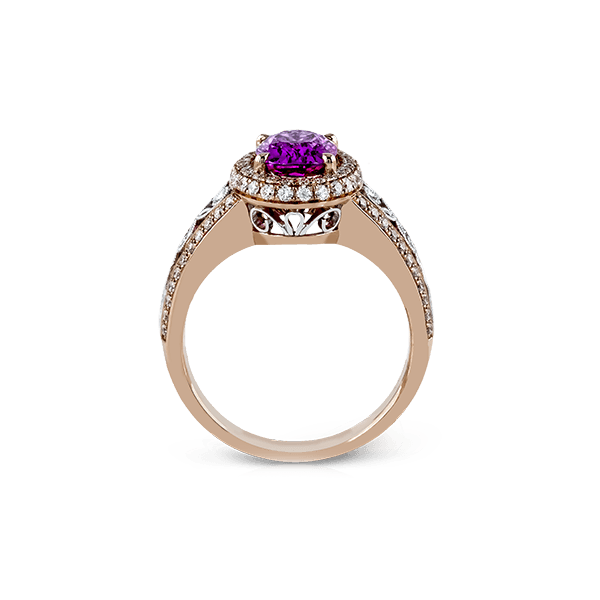 18k White & Rose Gold Gemstone Fashion Ring Image 3 Sather's Leading Jewelers Fort Collins, CO