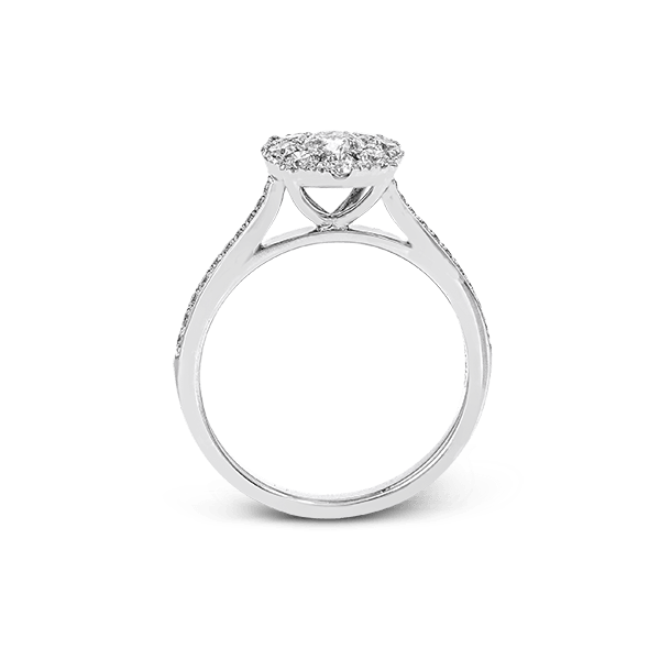 Platinum Semi-mount Engagement Ring Image 3 James & Williams Jewelers Berwyn, IL