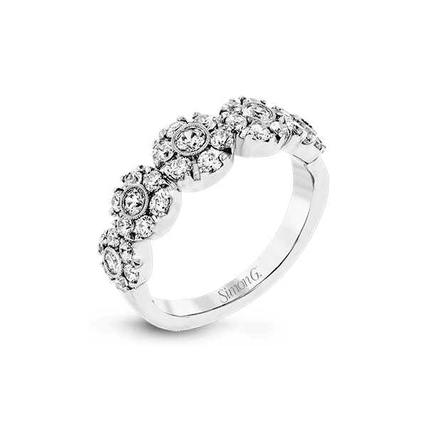 18k White Gold Diamond Fashion Ring Jim Bartlett Fine Jewelry Longview, TX