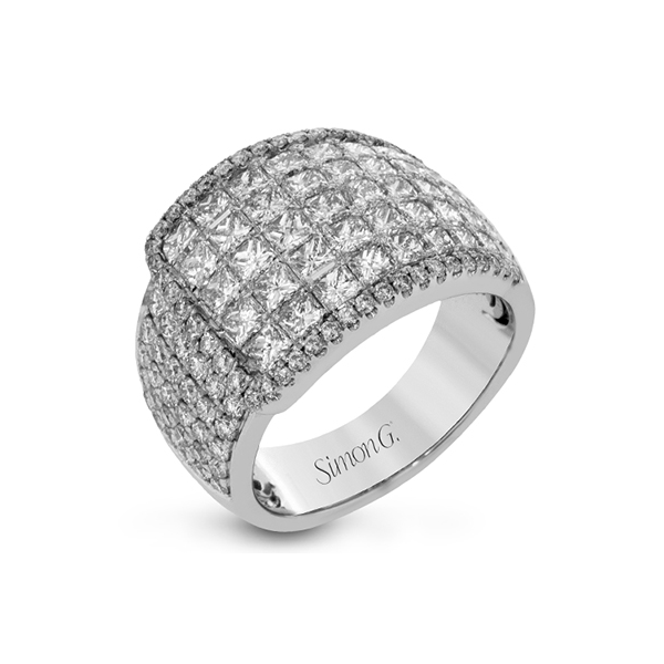 18k White Gold Diamond Fashion Ring Biondi Diamond Jewelers Aurora, CO