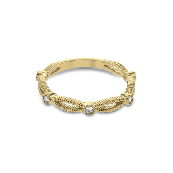 18k Yellow Gold Diamond Fashion Ring Image 2 Jim Bartlett Fine Jewelry Longview, TX