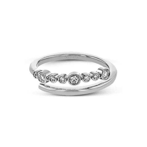 Platinum Diamond Fashion Ring Image 2 Quenan's Fine Jewelers Georgetown, TX