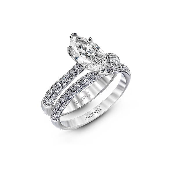 Holly Lab Grown Diamond Wedding Ring, Eternity, 1 Carat, 14K White Gold –  Best Brilliance