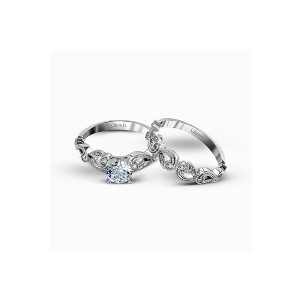 Platinum Wedding Set Image 2 Quenan's Fine Jewelers Georgetown, TX