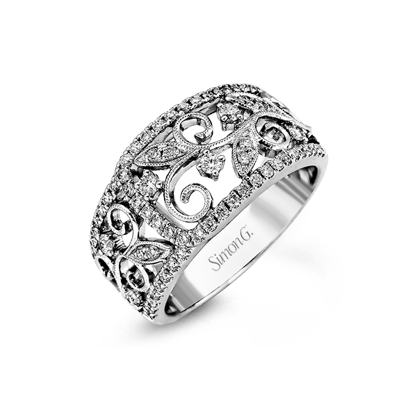 18k White Gold Diamond Fashion Ring Saxons Fine Jewelers Bend, OR