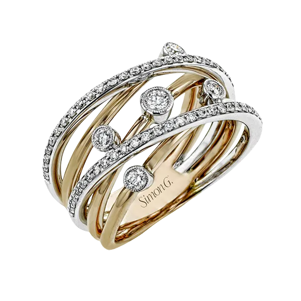 Rose gold right hand 2025 ring