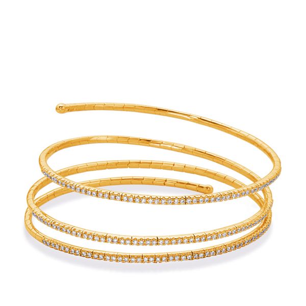 Yellow Gold Diamond Bracelet Molinelli's Jewelers Pocatello, ID