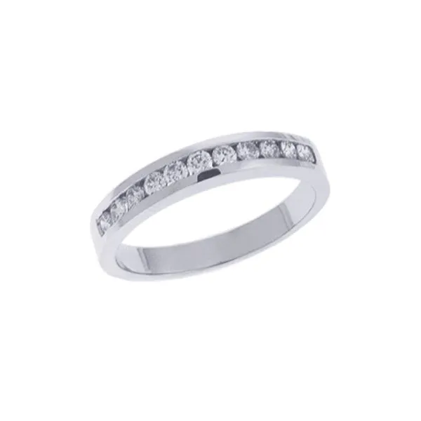 White Gold Diamond Band