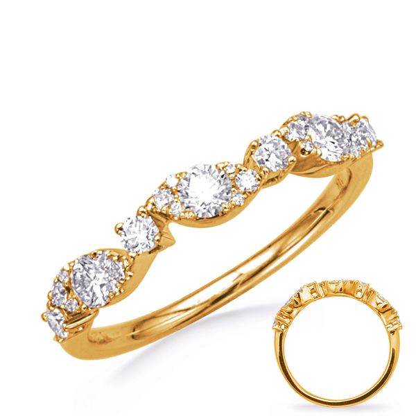 Yellow Gold Diamond Ring Raleigh Diamond Fine Jewelry Raleigh, NC