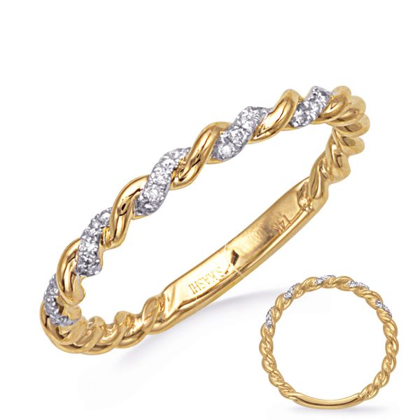 White & Yellow Gold Diamond Ring Grogan Jewelers Florence, AL