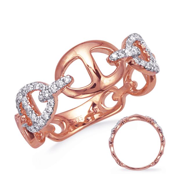 Rose Gold Diamond Ring Cowardin's Jewelers Richmond, VA