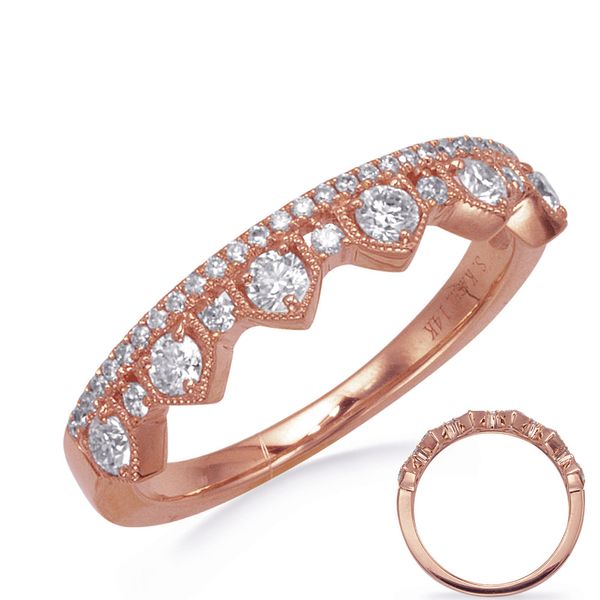 Rose  Gold Diamond Ring Grogan Jewelers Florence, AL