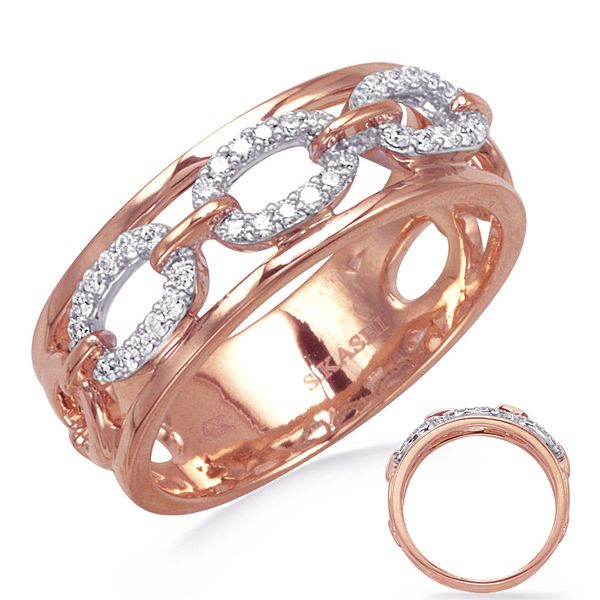 Rose& White  Gold Diamond Ring Raleigh Diamond Fine Jewelry Raleigh, NC