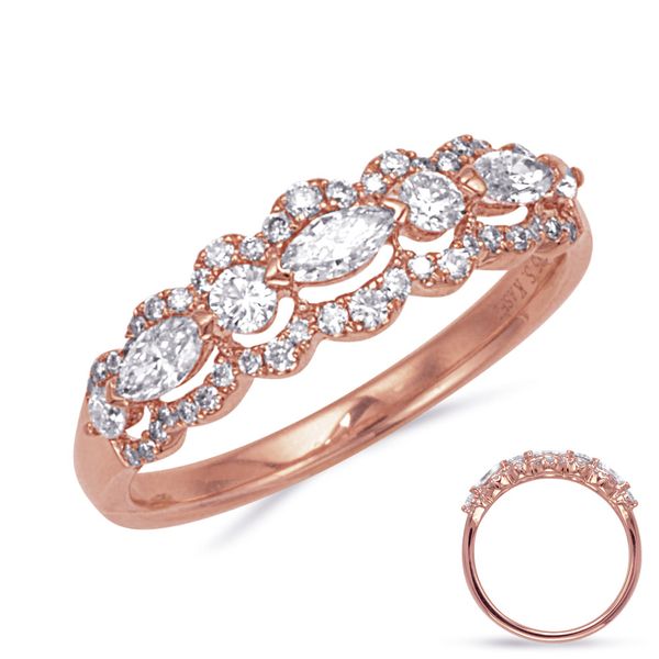 Rose Gold Diamond Ring Moseley Diamond Showcase Inc Columbia, SC