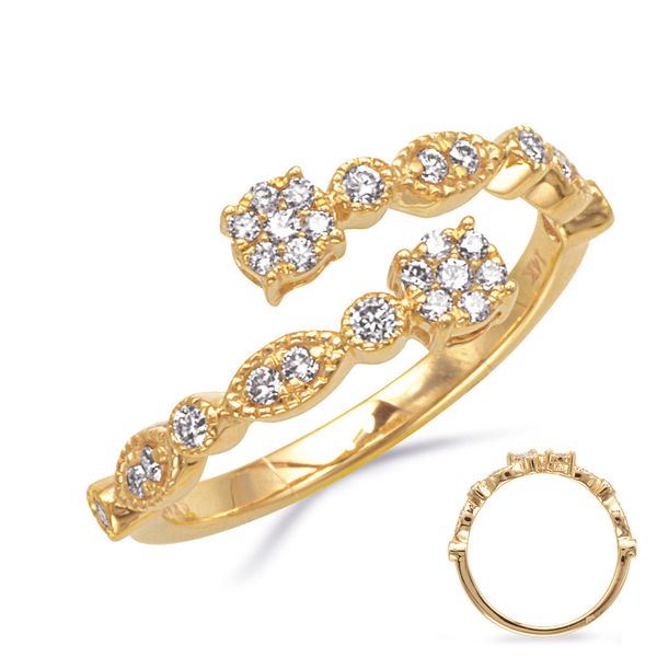 Yellow Gold Diamond Ring Godwin Jewelers, Inc. Bainbridge, GA
