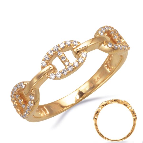 Yellow Gold Diamond Ring Cowardin's Jewelers Richmond, VA