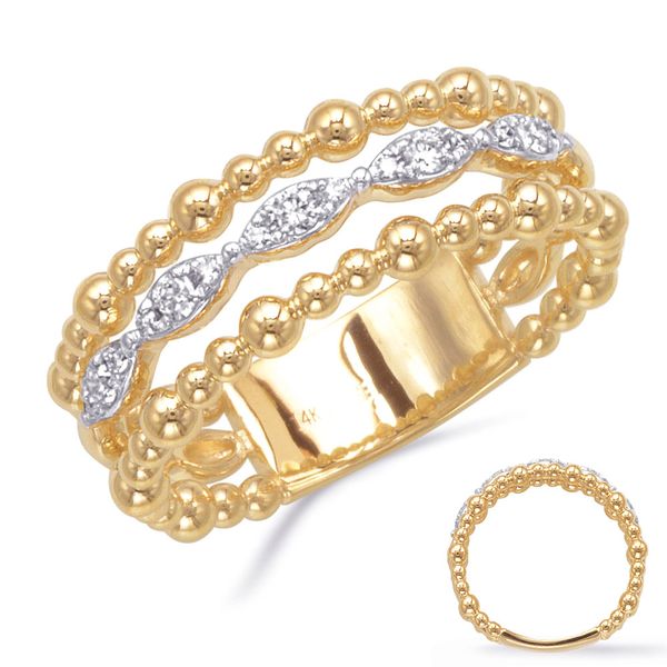 Yellow Gold Diamond Ring Trinity Diamonds Inc. Tucson, AZ