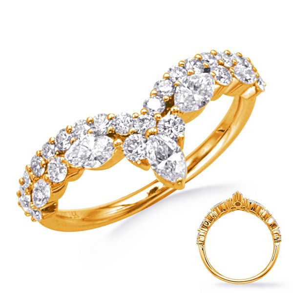 Yellow  Gold Diamond Ring Jewel Smiths Oklahoma City, OK