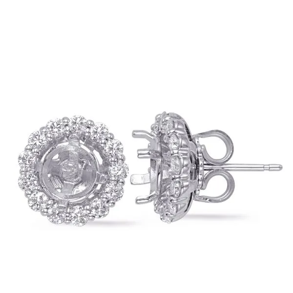 White Gold Jackets Earring .50ct Each similar item image