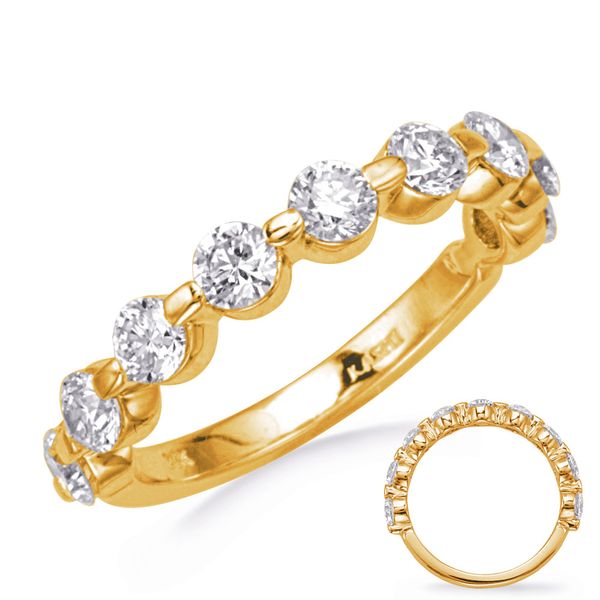 Yellow Gold Wedding Band Jimmy Smith Jewelers Decatur, AL