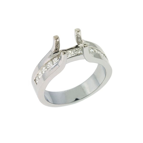 Engagement Ring Platinum Jimmy Smith Jewelers Decatur, AL