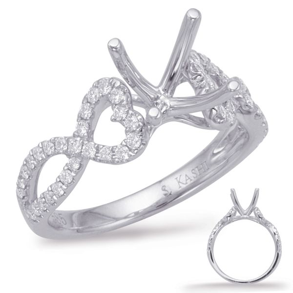 White Gold Engagement Ring D. Geller & Son Jewelers Atlanta, GA
