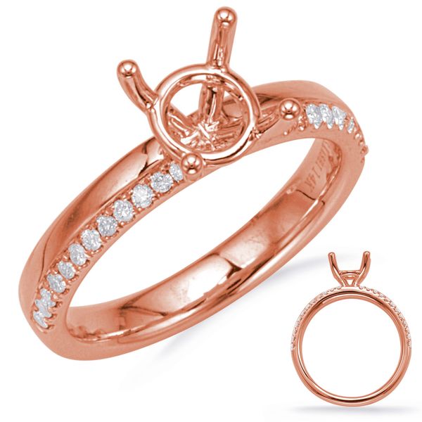Rose Gold Engagement Ring D. Geller & Son Jewelers Atlanta, GA