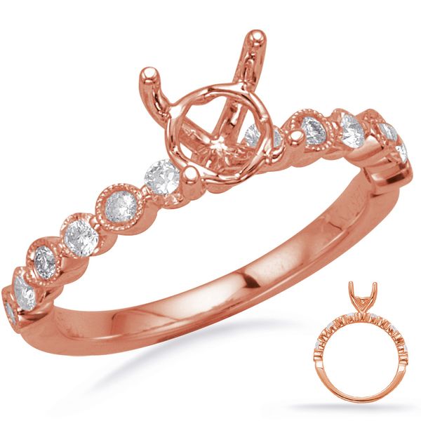 Rose Gold Engagement Ring D. Geller & Son Jewelers Atlanta, GA