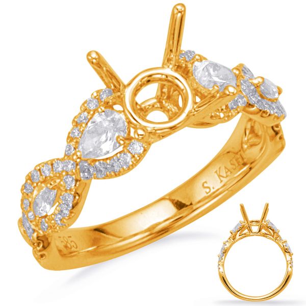 Yellow Gold Engagement Ring D. Geller & Son Jewelers Atlanta, GA