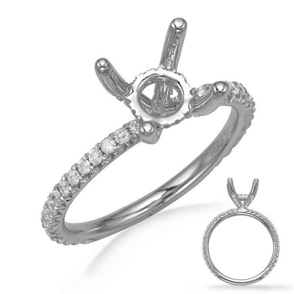 Platinum  Engagement Ring Jimmy Smith Jewelers Decatur, AL