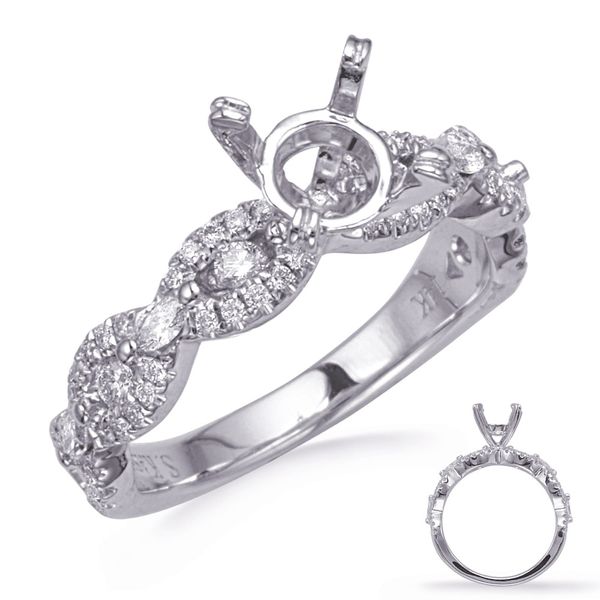 White Gold Diamond Engagement Ring Michael's Jewelry North Wilkesboro, NC