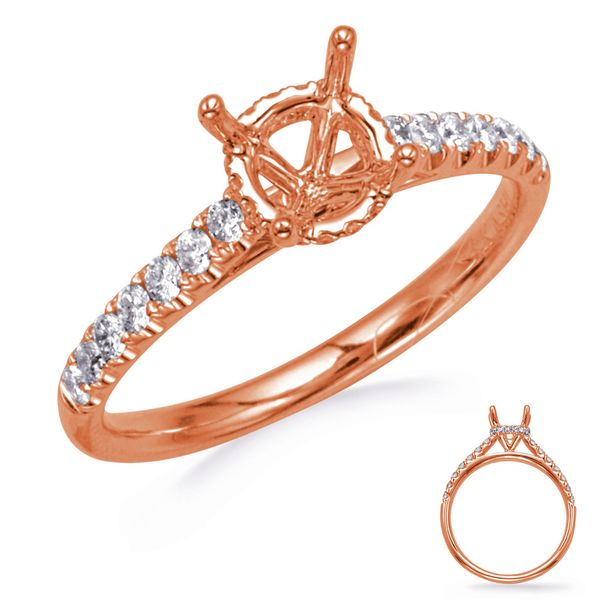 Rose Gold Engagement Ring Moseley Diamond Showcase Inc Columbia, SC