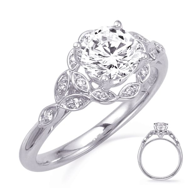 White Gold Engagement Ring Moseley Diamond Showcase Inc Columbia, SC