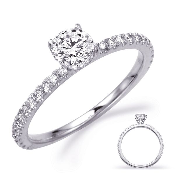 White Gold Engagement Ring Trinity Diamonds Inc. Tucson, AZ