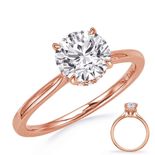 Rose Gold Engagement Ring Jewel Smiths Oklahoma City, OK