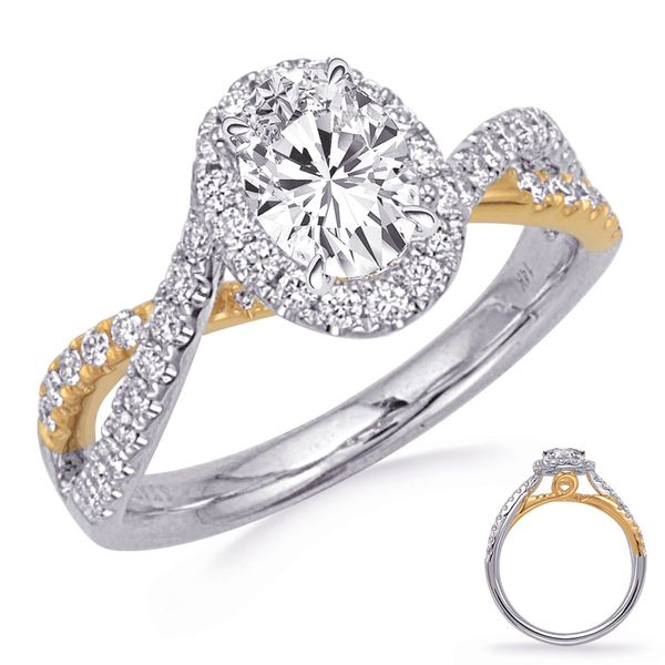 Yellow & White Gold Diamond Ring Moseley Diamond Showcase Inc Columbia, SC