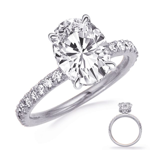 White Gold Engagement Ring Jimmy Smith Jewelers Decatur, AL