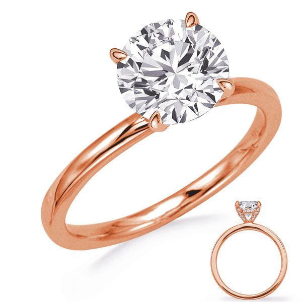 Rose Gold Engagement Ring Jewel Smiths Oklahoma City, OK