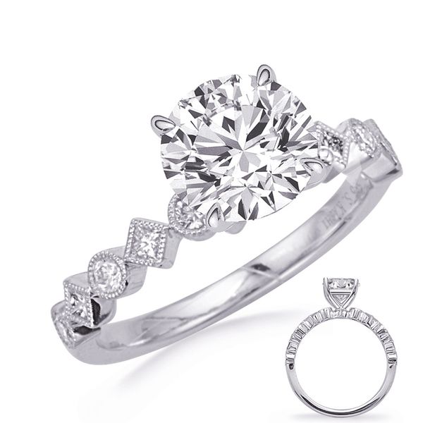 White Gold Engagement Ring Moseley Diamond Showcase Inc Columbia, SC